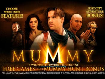 Play THE MUMMY Video Slot for FREE